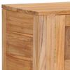 vidaXL Sideboard 140x30x75 cm Massivholz Teak