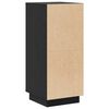 vidaXL Sideboards 2 Stk. Schwarz 31,5x34x75 cm Massivholz Kiefer