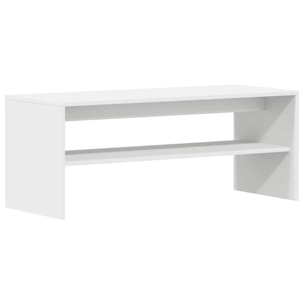 vidaXL TV-Schrank Wei&szlig; 100x40x40 cm Holzwerkstoff