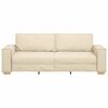vidaXL Sofa Creme 220 x 78 x 84 cm Stoff