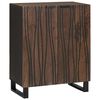 vidaXL Sideboard Walnuss 60 x 33,5 x 75 cm Massivholz Mango