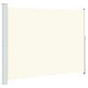 vidaXL Seitenmarkise Ausziehbar 220x314 cm Creme