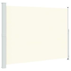 vidaXL Seitenmarkise Ausziehbar 220x314 cm Creme