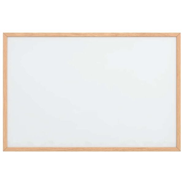 vidaXL Magnetisches Whiteboard mit Rahmen aus massivem Kiefernholz 60 x 40 cm