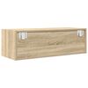 vidaXL TV-Schrank Sonoma-Eiche 80x31x25,5 cm Holzwerkstoff