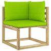 vidaXL 8-tlg. Garten-Lounge-Set mit Kissen Impr&auml;gniertes Kiefernholz