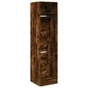 vidaXL Kleiderschrank R&auml;uchereiche 50x50x200 cm Holzwerkstoff
