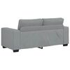 vidaXL 2-Sitzer-Sofa Hellgrau 180x77x82 cm Stoff
