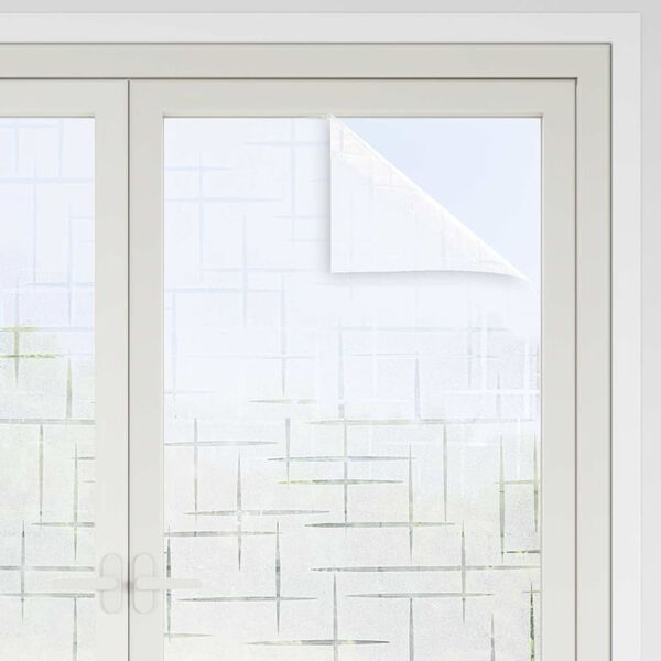 vidaXL Statisches Fensterfolie Stern-Muster 45 x 500 cm PVC