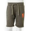 Kindershorts mit Kordelzug Dunkles Khaki 92