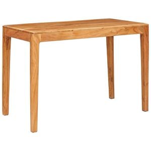 vidaXL Esstisch Braun 110 x 55 x 76 cm Massivholz Akazie