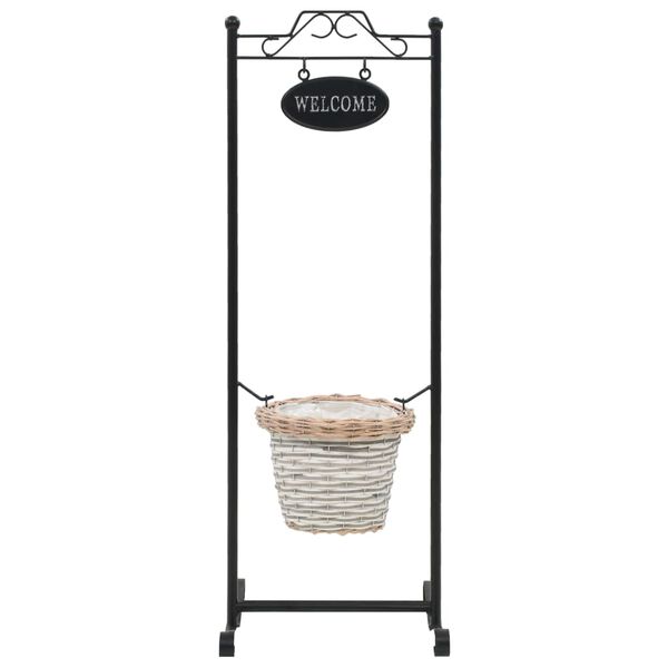 vidaXL Pflanzenst&auml;nder mit pulverbeschichtetem Eisenrahmen