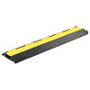 vidaXL Kabelbr&uuml;cke 2 Kan&auml;le Gummi 101,5 cm