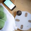Livoo Intelligente Digitalwaage mit Bluetooth Wei&szlig;