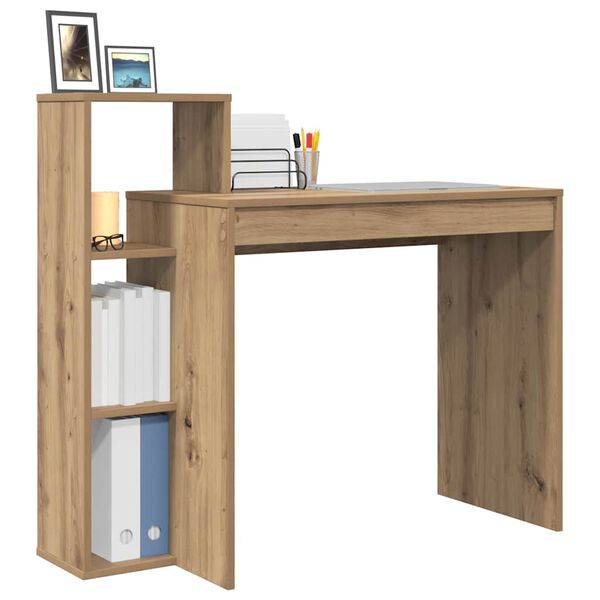 vidaXL Schreibtisch Artisan-Eiche 100 x 40 x 90 cm Holzwerkstoff