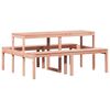 vidaXL Picknicktisch 160x134x75 cm Massivholz Douglasie