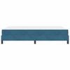 vidaXL Boxspringbett mit Matratze Dunkelblau 140 x 190 cm Stoff