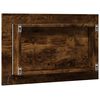 vidaXL LED-Badspiegel Sonoma-Eiche 60x8,5x38 cm Holzwerkstoff