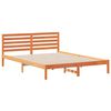 vidaXL Bettrahmen Wachsbraun 160 x 210 cm Massives Kiefernholz