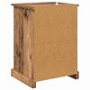 vidaXL Nachttisch mit Schubladen Altholz 36 x 43 x 60 cm Holzwerkstoff