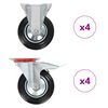 vidaXL 8 Stk. Rollen 160 mm