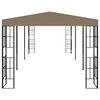 vidaXL Pavillon 6x3 m Taupe