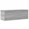 vidaXL Truhe Grau Sonoma 102x35x35 cm Holzwerkstoff
