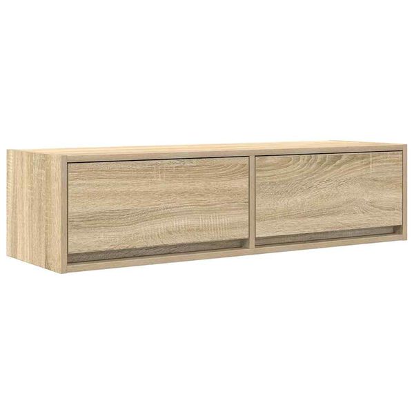 vidaXL TV-Schr&auml;nk Sonoma-Eiche 100 x 31 x 25,5 cm Holzwerkstoff
