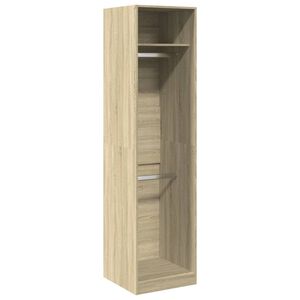 vidaXL Kleiderschrank Sonoma-Eiche 50x50x200 cm Holzwerkstoff