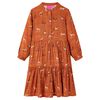 Kinderkleid Cognac 116