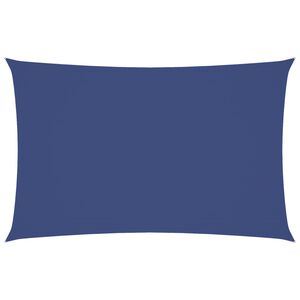 vidaXL Sonnensegel Oxford-Gewebe Rechteckig 4x7 m Blau