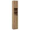vidaXL Badezimmerschrank Artisan Oak 32x25,5x190 cm Holzwerkstoff