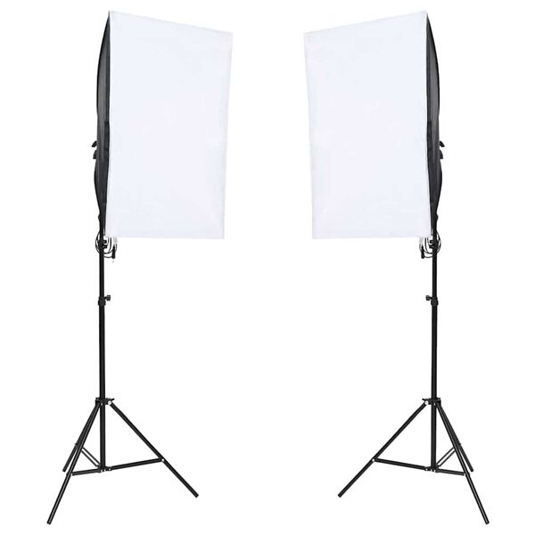 vidaXL Fotostudio-Set mit Beleuchtung und Hintergrund