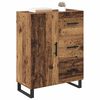 vidaXL Sideboard Altholz 69,5 x 34 x 90 cm Verbundholz und Eisen