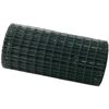 vidaXL Eurozaun 0,6 x 25 m PVC-beschichtetes Eisen Gr&uuml;n