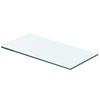 vidaXL Regalboden Glas Transparent 40x15 cm