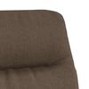 vidaXL Relaxsessel Taupe Stoff