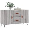 vidaXL Sideboard Grau Sonoma 100x36x60 cm Holzwerkstoff