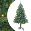 vidaXL Weihnachtsbaum Gr&uuml;n 210 cm PVC