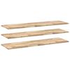 vidaXL Schweberegale 3 Stk. 160x40x2 cm Massivholz Akazie Unbehandelt