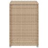vidaXL Propan-Tank-Verstecktisch Beige 40x40x60 cm Poly Rattan