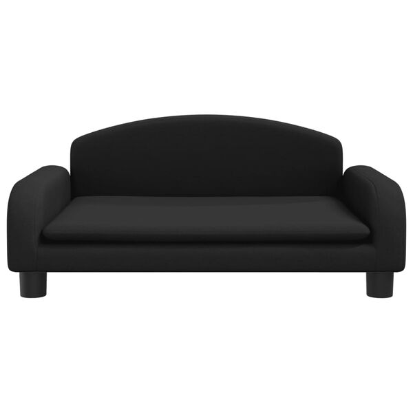 vidaXL Kindersofa Schwarz 70x45x30 cm Stoff