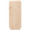 vidaXL Sideboard 70x34x80 cm Massivholz Kiefer