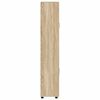 vidaXL Highboard FLORIN Sonoma-Eiche 60 x 35 x 182 cm Holzwerkstoff