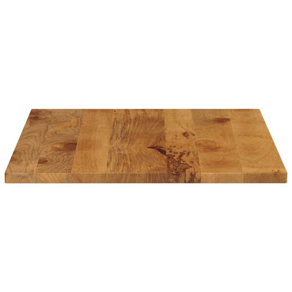 vidaXL Tischplatte 90x80x2,5 cm Rechteckig Massivholz Mango