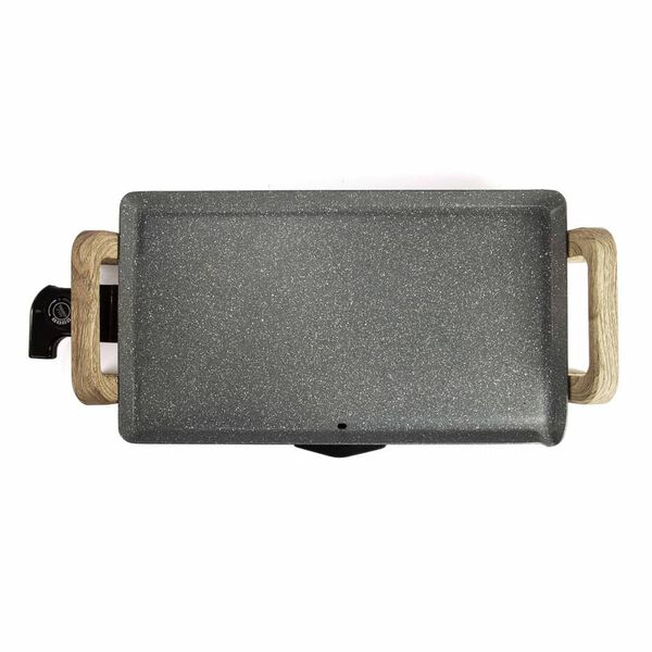 Livoo Grillplatte 1800 W Natur und Schwarz