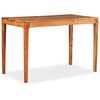 vidaXL Esszimmertisch Recyceltes Massivholz 118 x 60 x 76 cm