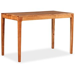 vidaXL Esszimmertisch Recyceltes Massivholz 118 x 60 x 76 cm