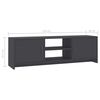 vidaXL TV-Schrank Grau 120x30x37,5 cm Holzwerkstoff