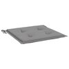 vidaXL Gartenstuhl-Kissen 6 Stk. Grau 40x40x4 cm Oxford-Gewebe
